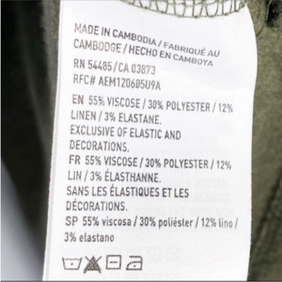 AMERICAN EAGLE OUTFITTERS front tie top S - Picture 8 of 9